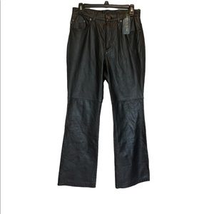 Lauren Jeans Co Lauren Jeans 100% Leather Pants Size 8